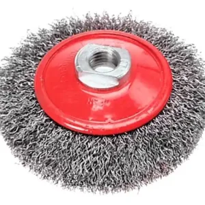 Nie przegap Szczotka druciana tarczowa odgięta 115 mm x M14